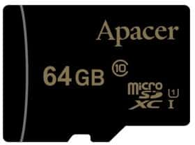 Карта памяти Apacer microSDXC 64 ГБ