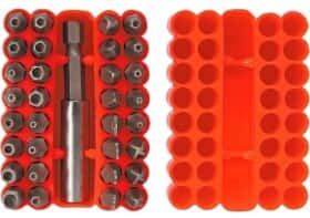 Набор бит с держателем Top Tools 39D355 32 шт.