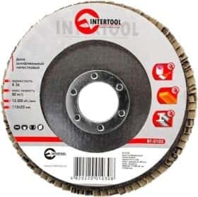 Круг лепестковый Intertool BT-0103 115 мм