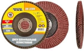 Круг пелюстковий MasterTool 08-3204 зерно 40 125 мм