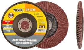 Круг пелюстковий MasterTool 08-3210 зерно 100 125 мм