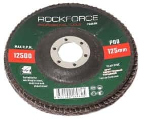 Круг пелюстковий Rockforce RF-FD580M P80 125 мм