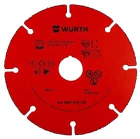 Круг отрезной Würth 0667410122 125 мм Круг отрезной Würth 0667410122 125 мм