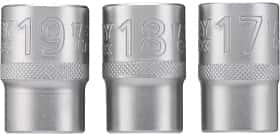Набор торцевых головок Stanley FMMT17094-0 1/2" (3 пр.)