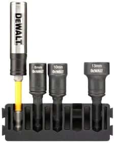 Набор торцевых головок и комплектующих DeWALT Extreme Impact DT70827 1/4" (4 пр.)