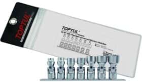Набор торцевых головок Toptul GBAG0701 3/8" (7 пр.)