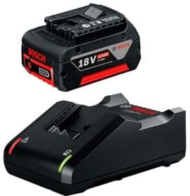 Комплект зарядки Bosch GBA 18V 4.0Ah + GAL 18V-40 (1 акум.) Комплект зарядки Bosch GBA 18V 4.0Ah + GAL 18V-40 (1 акум.)