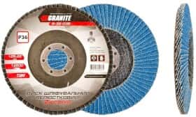 Круг пелюстковий Granite Zirconia 8-32-036 P36 125 мм