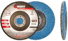 Круг пелюстковий Granite Zirconia 8-32-040 P40 125 мм