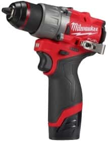 Шурупокрут Milwaukee акумуляторний M12 FDD2-202X (2 акумулятори + ЗП + чохол)