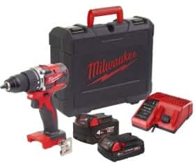 Дриль ударний Milwaukee M18 CBLPD-422C акумуляторний (2 акумулятори + ЗП) Дриль ударний Milwaukee M18 CBLPD-422C акумуляторний (2 акумулятори + ЗП)