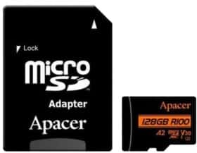 Карта пам’яті Apacer R100 microSDXC 128 ГБ з SD-адаптером