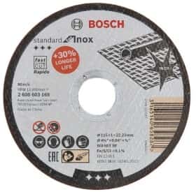 Круг відрізний Bosch Standard for Inox 2608603169 115 мм