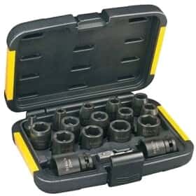 Набор торцевых головок и комплектующих DeWALT Extreme Impact DT7506 1/2", 1/4" (17 пр.)