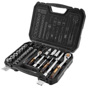 Набор торцевых головок и комплектующих Neo Tools 10-054 1/2", 1/4" (73 пр.)