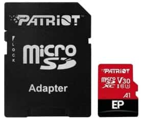 Карта памяти Patriot EP Series microSDXC 1 ТБ с SD-адаптером Карта памяти Patriot EP Series microSDXC 1 ТБ с SD-адаптером