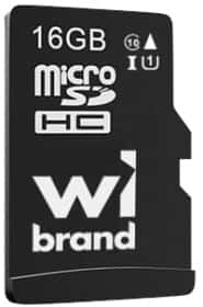 Карта пам’яті Wibrand microSDHC 16 ГБ Карта пам’яті Wibrand microSDHC 16 ГБ