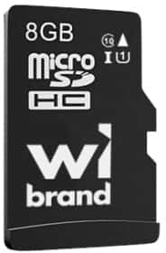 Карта памяти Wibrand microSDHC 8 ГБ Карта памяти Wibrand microSDHC 8 ГБ