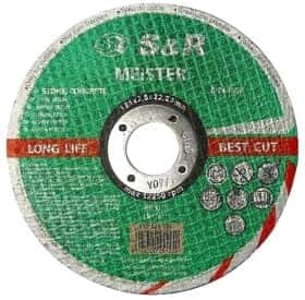 Круг отрезной S&R Meister 132025125 125 мм