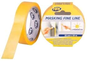 Малярный скотч HPX Gold FP2525 на бумажной основе 25 мм x 25 м