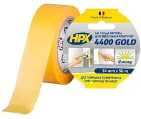 Малярний скотч HPX Gold FP3850 на паперовій основі 36 мм x 50 м