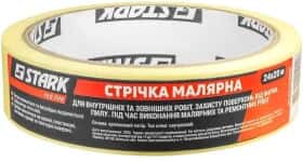 Малярный скотч Stark 541024020 на бумажной основе 24 мм x 20 м