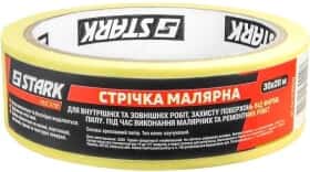 Малярный скотч Stark 541030020 на бумажной основе 30 мм x 20 м