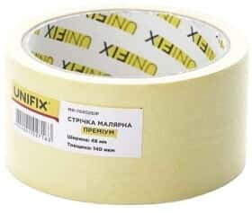 Малярний скотч UNIFIX Premium MR-7840261P на паперовій основі 48 мм x 20 м