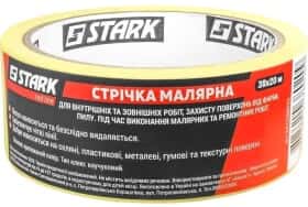 Малярный скотч Stark 5410380207 на бумажной основе 38 мм x 20 м 7 шт