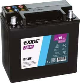 Акумулятор Exide 6 CT-15-L EK151 Акумулятор Exide 6 CT-15-L EK151