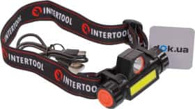 Налобний ліхтар Intertool LB-0309