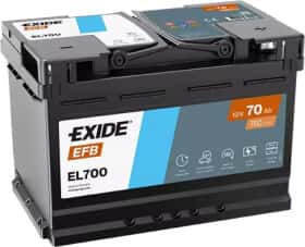 Аккумулятор Exide 6 CT-70-R EFB EL700