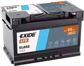 Акумулятор Exide 6 CT-65-R EFB el652