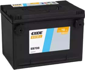 Аккумулятор Exide 6 CT-70-L Excell EB708