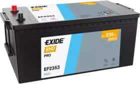 Аккумулятор Exide 6 CT-235-L SHD Pro EF2353