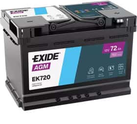 Аккумулятор Exide 6 CT-72-R AGM EK720