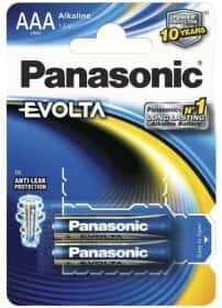 Батарейка Panasonic Evolta LR03EGE/2BP AAA (мізинчикова) 1,5 V 2 шт