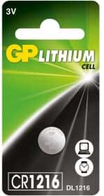 Батарейка GP Lithium Cell 25-1040 CR1216 3 V 1 шт Батарейка GP Lithium Cell 25-1040 CR1216 3 V 1 шт