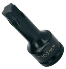 Торцевая головка с битой Toptul KADA24A0 T100 3/4"
