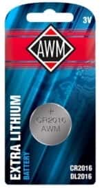 Батарейка Awm Extra Lithium 411090003 CR2016 3 V 1 шт Батарейка Awm Extra Lithium 411090003 CR2016 3 V 1 шт