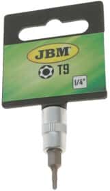 Торцевая головка с битой JBM 10272 TR9 (T9H) 1/4"