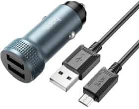 USB зарядка в авто Hoco Z49 Level 6931474795656