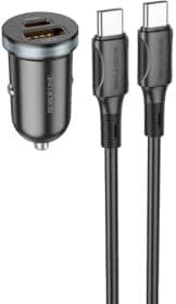 USB зарядка в авто Borofone BZ22 Scenery 6941991105227