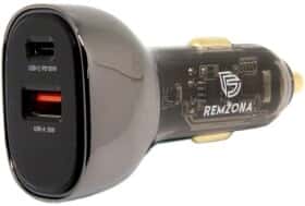 USB зарядка в авто Remzona Treneas Acey 6914067491029 USB зарядка в авто Remzona Treneas Acey 6914067491029