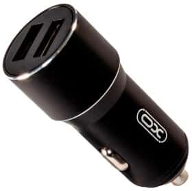 USB зарядка в авто XO Metal Series XO-CC30-BK