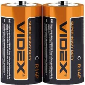 Батарейка Videx R14P/C C 1,5 V 2 шт