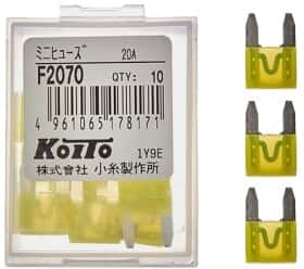 Набор предохранителей KOITO F2070 FN mini 10 шт.