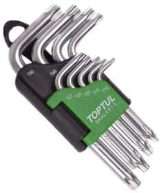 Набор ключей TORX Toptul GAAL0913 T10-T50 9 шт