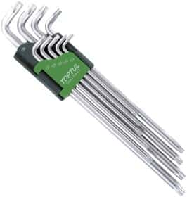 Набір ключів TORX Toptul GAAL0923 T10-T50 9 шт