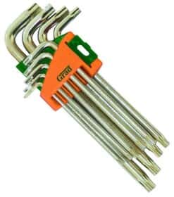 Набор ключей TORX Grad 4022275 T10-T50 9 шт